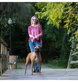 Coastal Pet Coastal Padded Multi-Function Leash Black/Gray 3/4 In x 6 Ft