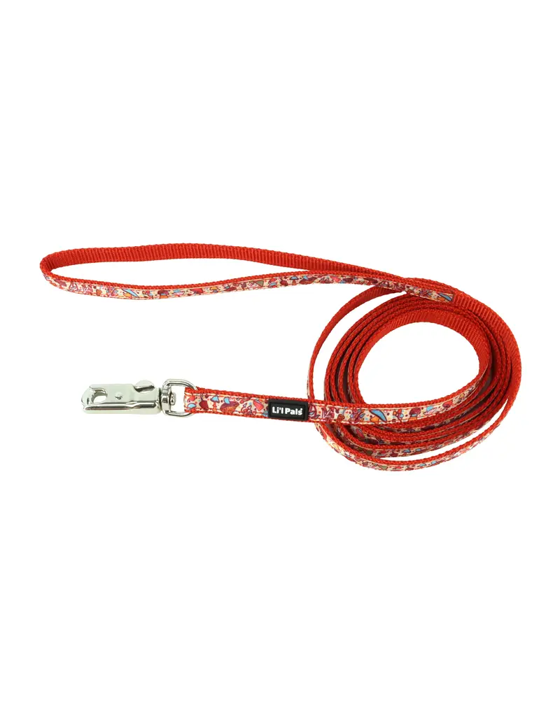 Coastal Pet Lil Pals Charming Ribbon Overlay Leash 6 ft