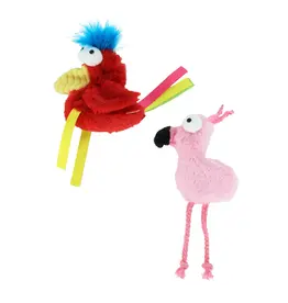 Coastal Pet Coastal Turbo Whimsy Cat Toy Tropical Birds