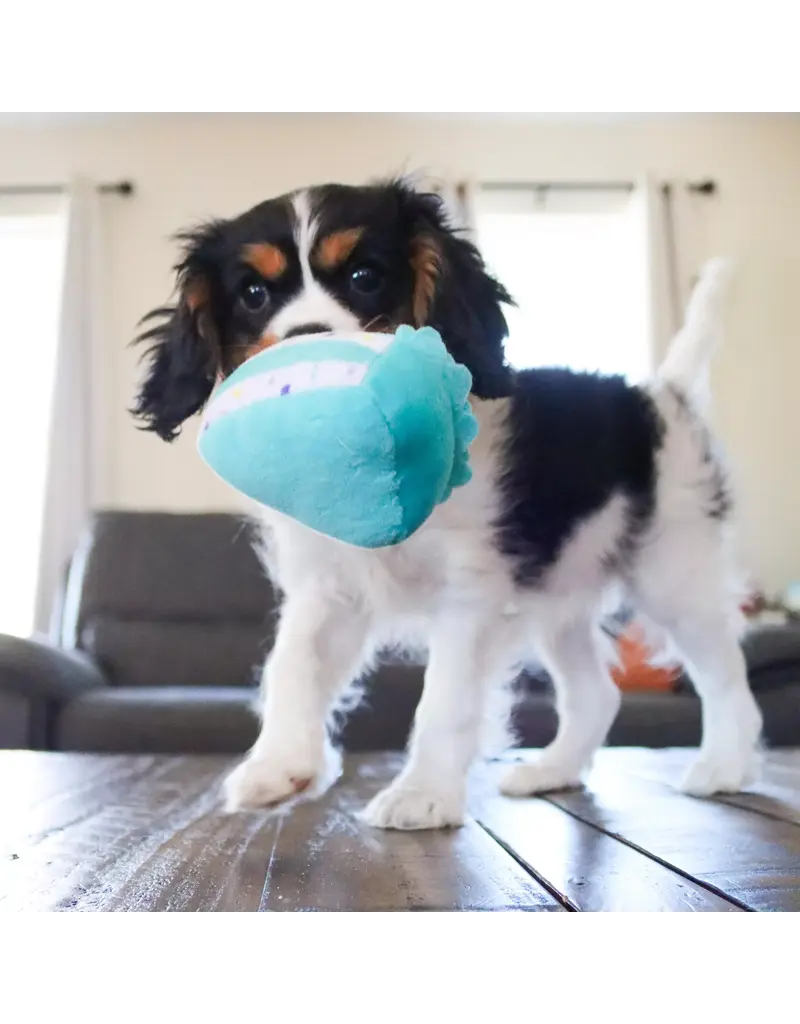 Coastal Pet Lil Pals Birthday Combo Bandana, Bow, Toy Teal