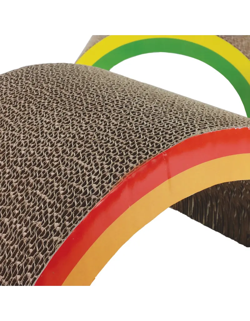 Coastal Pet Turbo Rainbow Stack Cat Scratcher