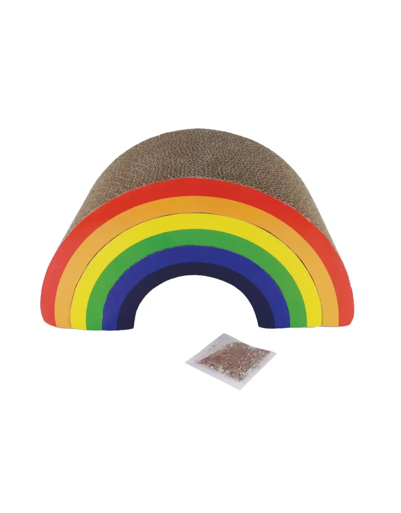 Coastal Pet Turbo Rainbow Stack Cat Scratcher