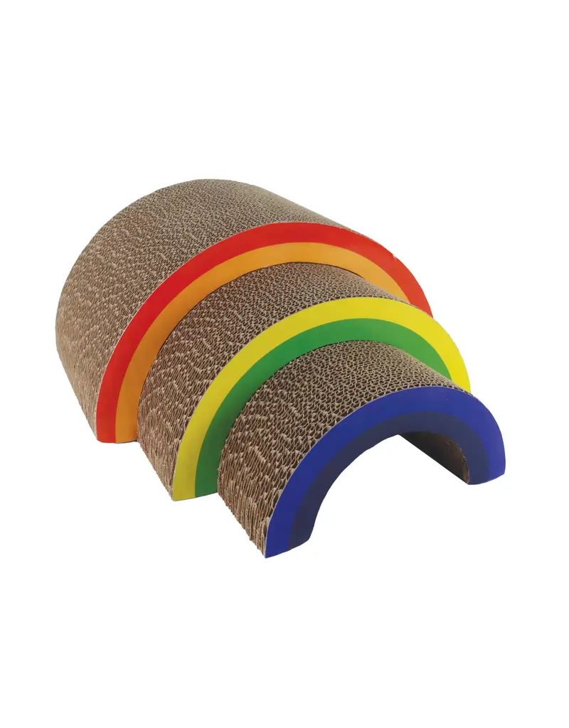 Coastal Pet Turbo Rainbow Stack Cat Scratcher