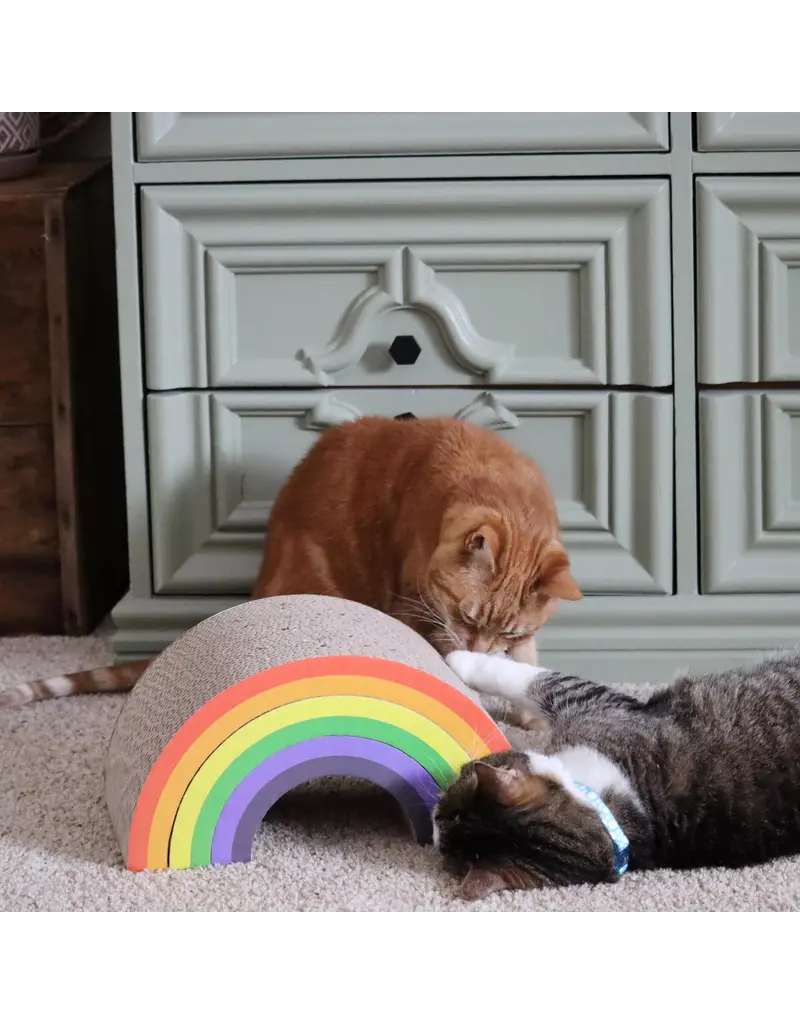 Coastal Pet Turbo Rainbow Stack Cat Scratcher