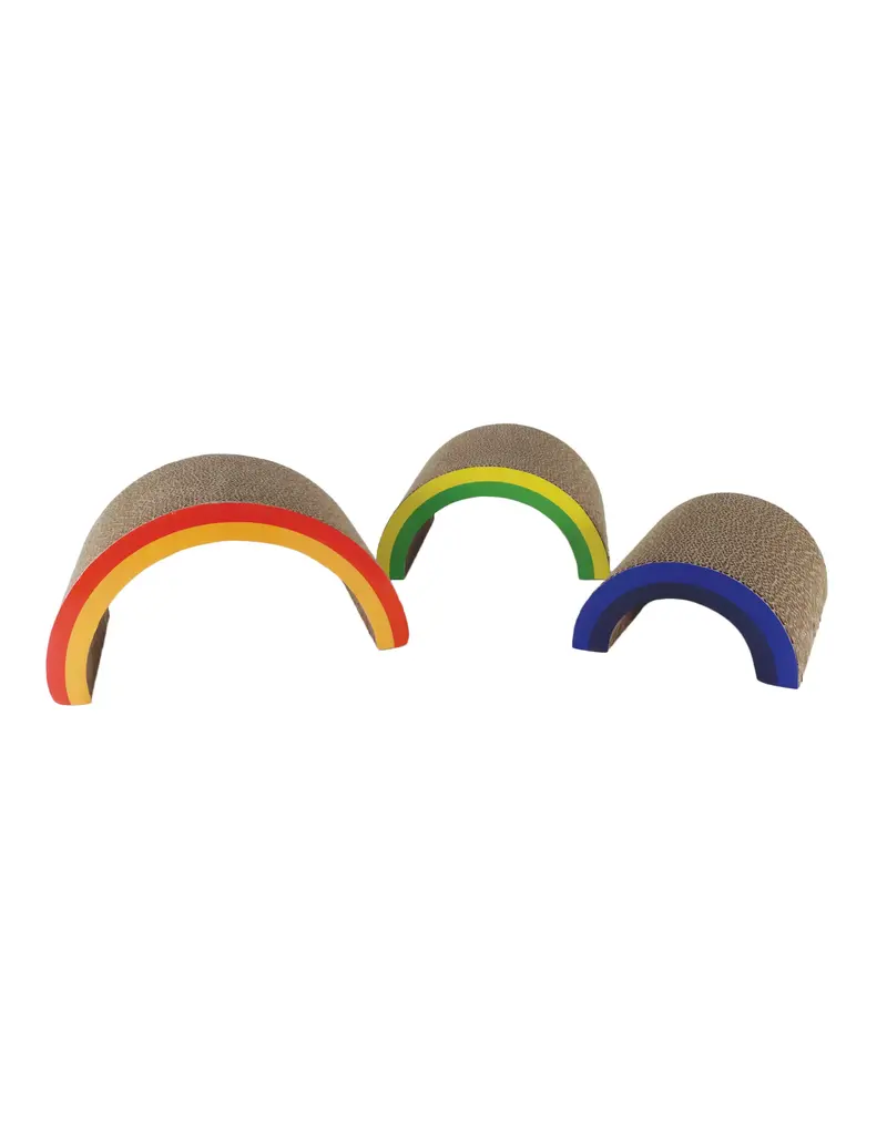 Coastal Pet Turbo Rainbow Stack Cat Scratcher