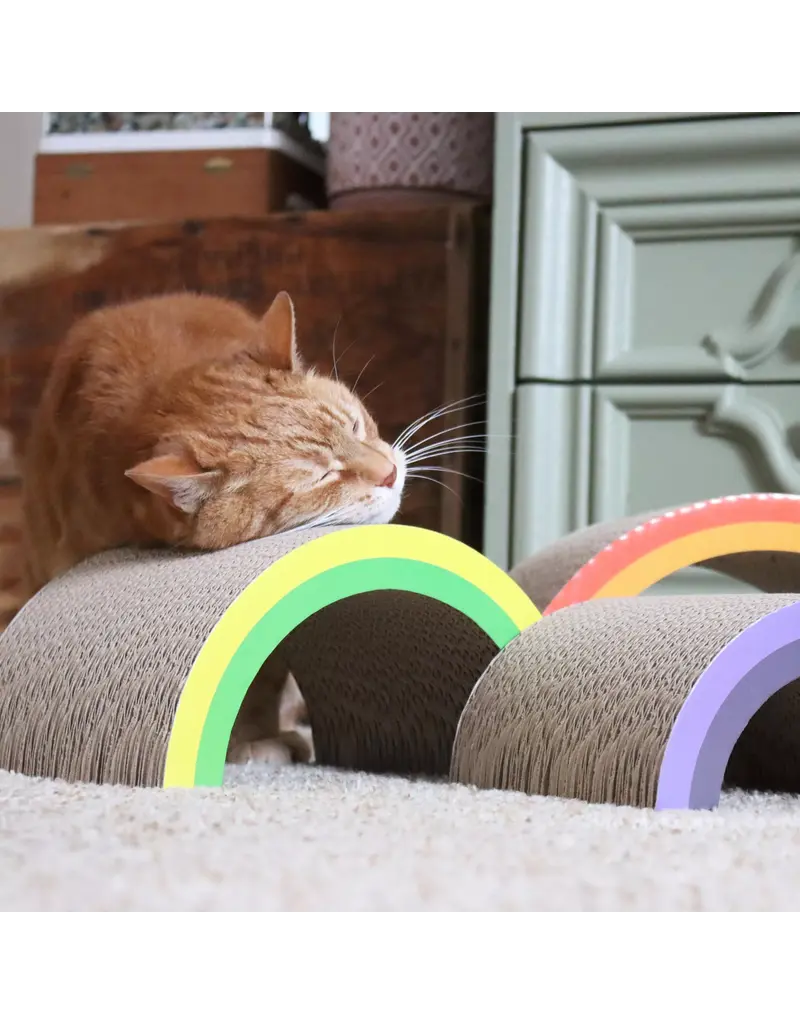 Coastal Pet Turbo Rainbow Stack Cat Scratcher