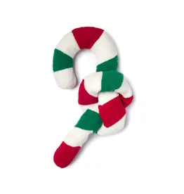 Fab Dog Fab Dog Holiday Twisty Candy Cane Dog Toy