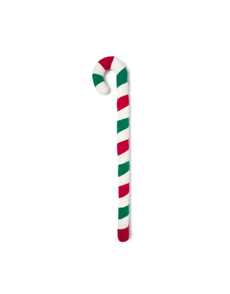 Fab Dog Fab Dog Holiday Twisty Candy Cane Dog Toy