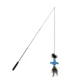 Fab Dog Fab Dog Cat Toy Faball Teaser Peacock