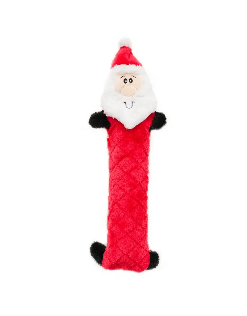 Zippy Paws Zippy Paws Holiday Jigglerz Santa Dog Toy