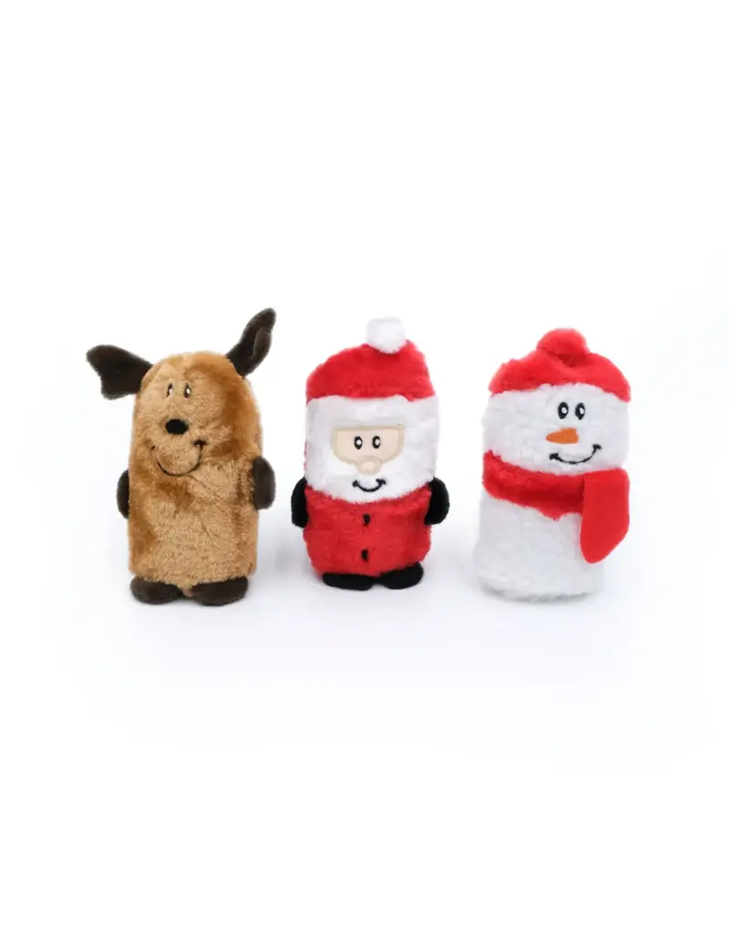 Zippy Paws Zippy Paws Holiday Squeakie Buddies Dog Toy