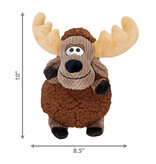 Kong Company Kong Sherps Floofs Moose Dog Toy Brown Medium