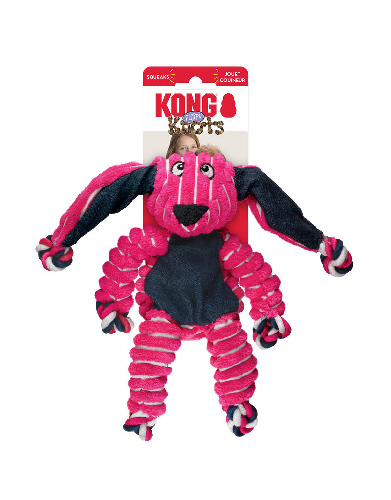 Kong Company Kong Floppy Knots Bunny Dog Toy