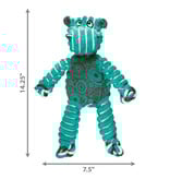 Kong Company Kong Floppy Knots Hippo Dog Toy