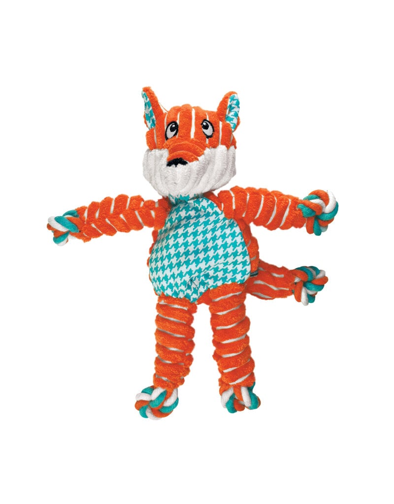 Kong Company Kong Floppy Knots Fox Dog Toy