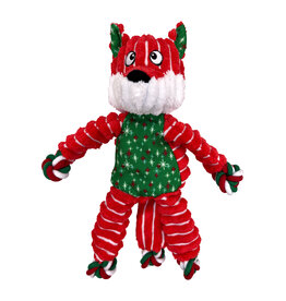 Kong Company Kong Holiday Floppy Knots Fox Dog Toy Sm/Med