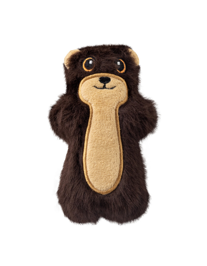 Kong Company Snuzzles Dog Toy Mini Otter Brown XS