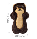 Kong Company Snuzzles Dog Toy Mini Otter Brown XS