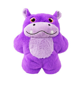 Kong Company Snuzzles Dog Toy Hippo Purple  XL