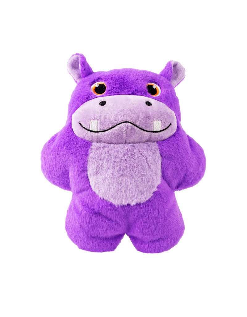 Kong Company Snuzzles Dog Toy Hippo Purple  XL