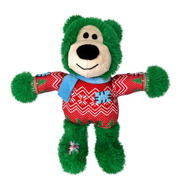 Kong Company Kong Holiday Wild Knot Bear Dog Toy Md /Lg