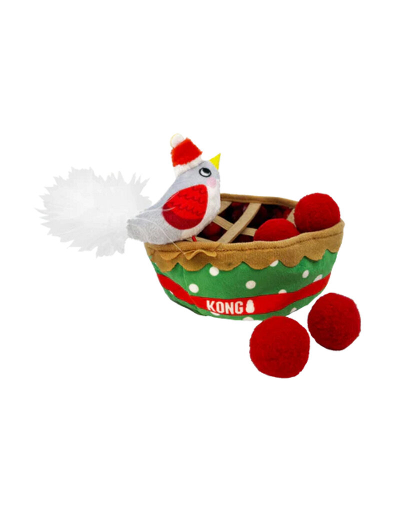 Kong Company Kong Holiday Puzzlements Pie Cat Toy