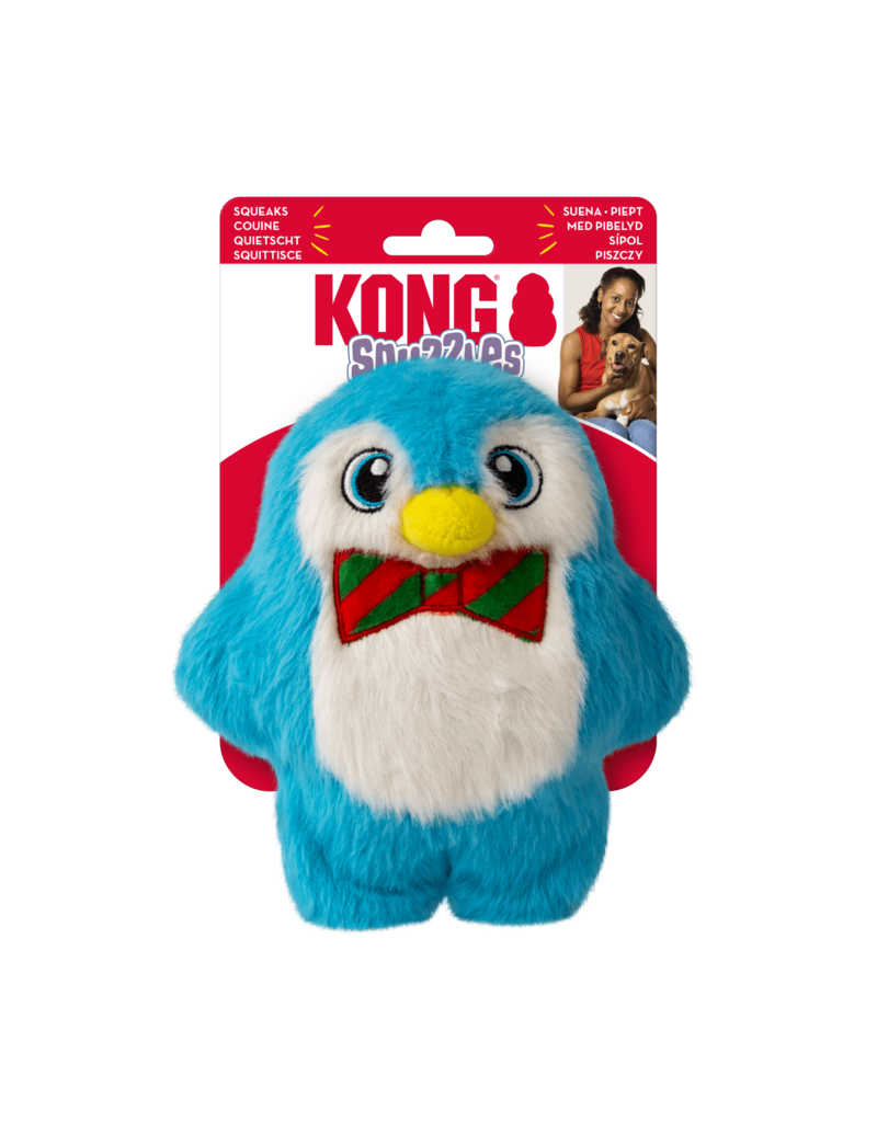 Kong Company Kong Holiday Snuzzles Penguin Dog Toy Sm