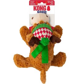 Kong Company Kong Holiday Tug Dog Toy Cozie Reindeer Medium