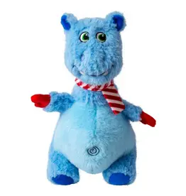 Kong Company Kong Holiday Knot Belly Hippo Dog Toy Md/Lg