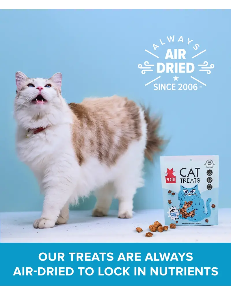 Plato Plato Grain Free Cat Treats Salmon/Tuna 2.50 Oz