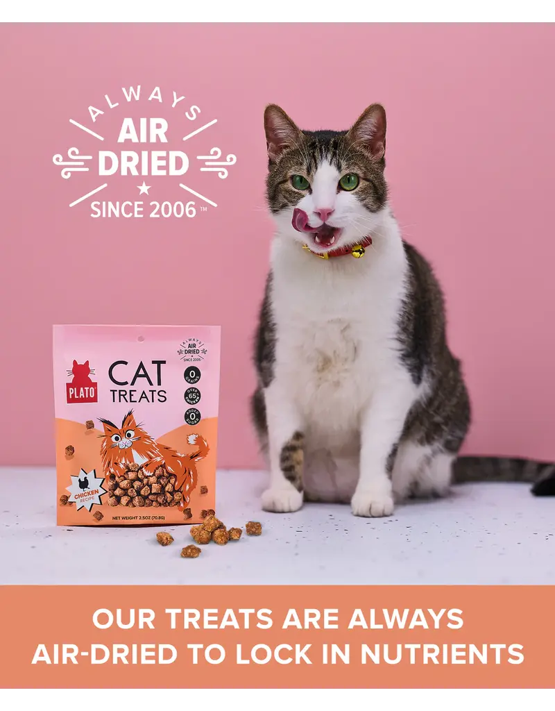 Plato Plato Grain Free Cat Treats Chicken 2.50 Oz