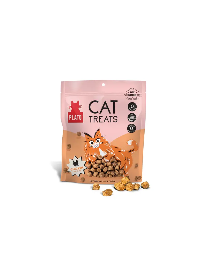 Plato Plato Grain Free Cat Treats Chicken 2.50 Oz