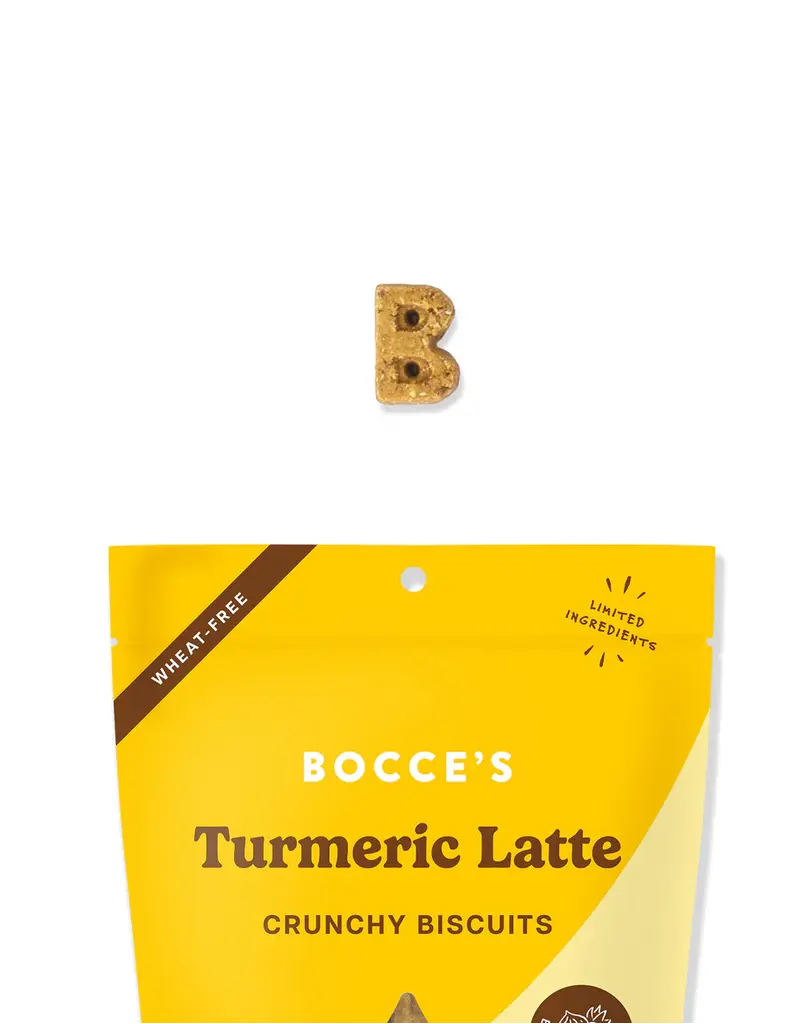 Bocces Bakery Bocces Dog Biscuit Turmeric Latte 5 Oz