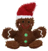 VIP Products Mighty Micro Holiday Gingerbread Man Dog Toy