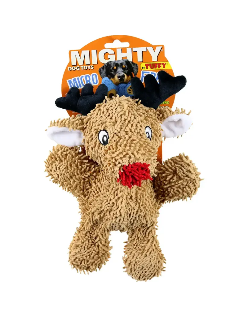 Mighty Micro Mighty Micro Holiday Reindeer Dog Toy