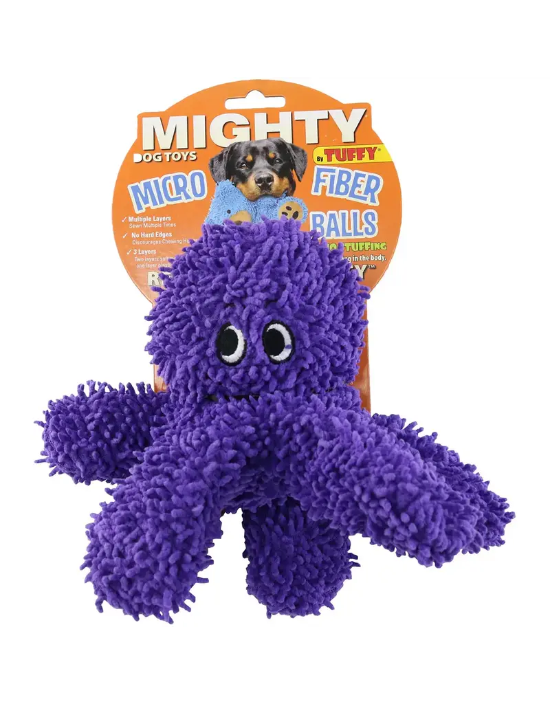 VIP Products Mighty Micro Octopus Dog Toy Purple
