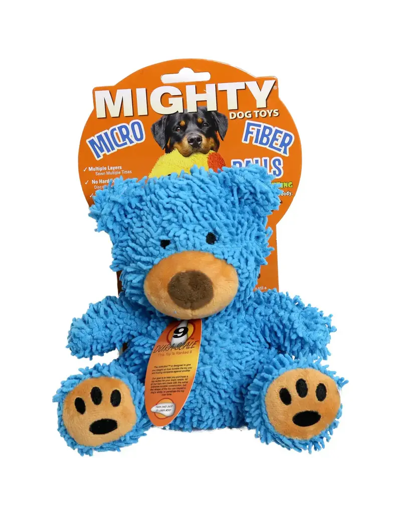 VIP Products Mighty Microfiber Bloomber the Bear Dog Toy