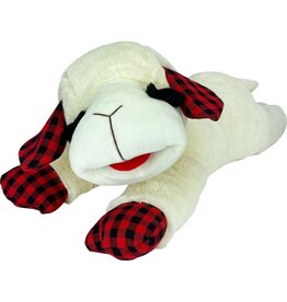 Multipet Inc Holiday Jumbo Lamb Chop Dog Toy 24 In