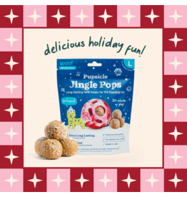 Woof Woof Jingle Pop Holiday Dog Treat Large