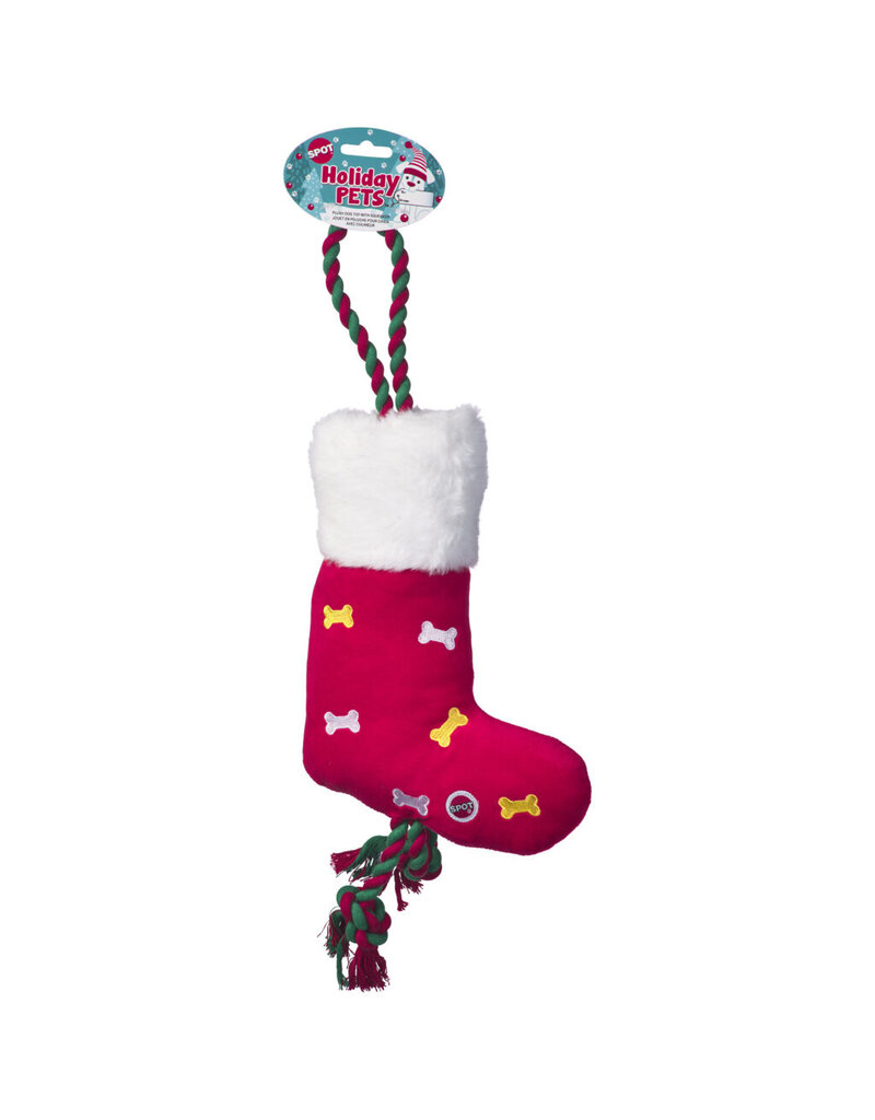 Ethical Pet Holiday  Rope Dog Toy Asst 15 In