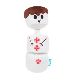 Bark Retail Bark Holiday Frosty the S'moreman Dog Toy Xs