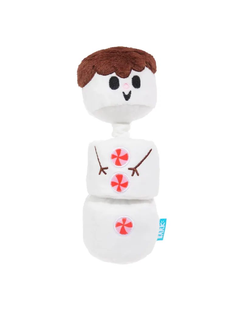 Bark Retail Bark Holiday Frosty the S'moreman Dog Toy Xs