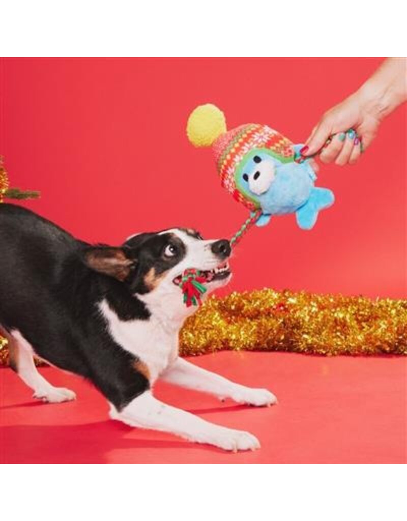 Bark Retail Bark Holiday Walter Walrus Dog Toy Xs/Sm