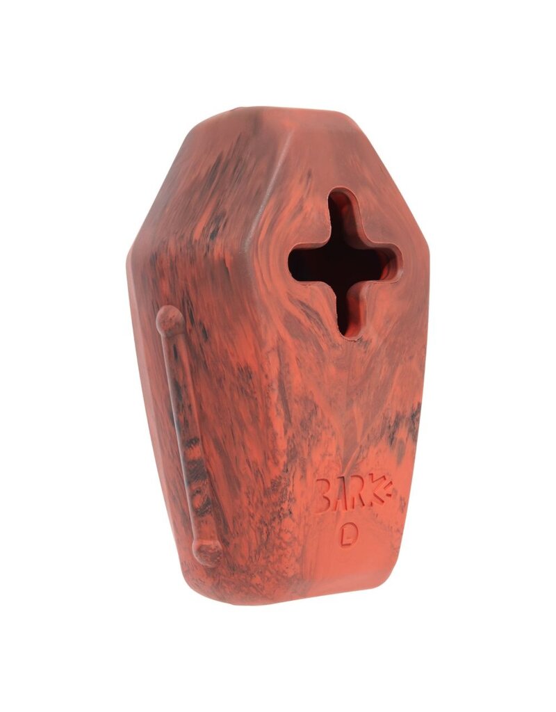 Bark Retail Bark Halloween Gnawin Coffin Dog Toy Large