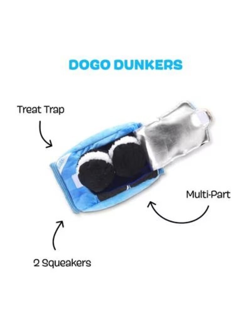 Bark Retail Bark Dogos Dunkers Cookie Dog Toy Xs/Sm