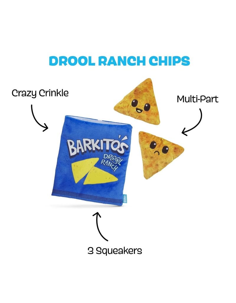 Bark Retail Bark Drool Ranch Chips Dog Toy