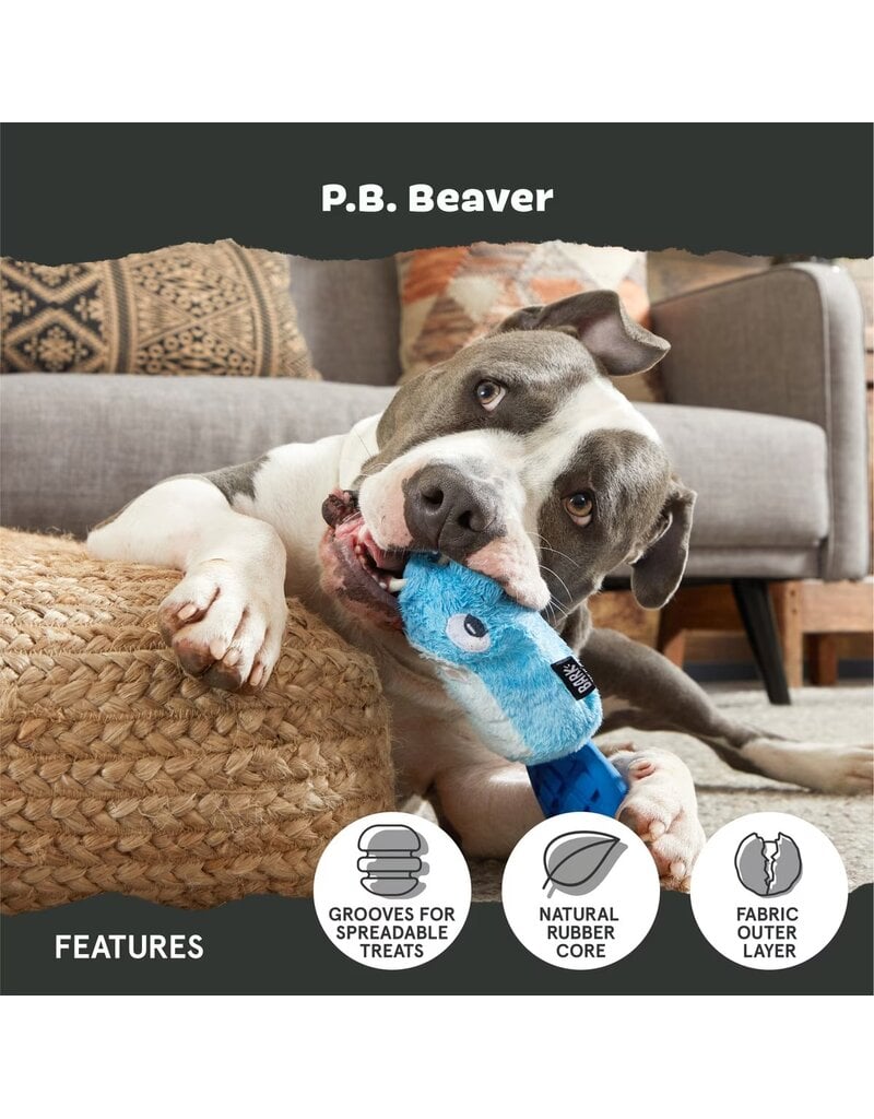 Bark Retail Bark Beaver Dog Toy Md/Lg