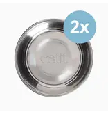 Catit Pixi Elevated Feeding Dish, White Cat Food and Water Dish