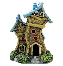 Blue Ribbon Pet Exotic Environments Funhouse Village Multi Ornament Sm