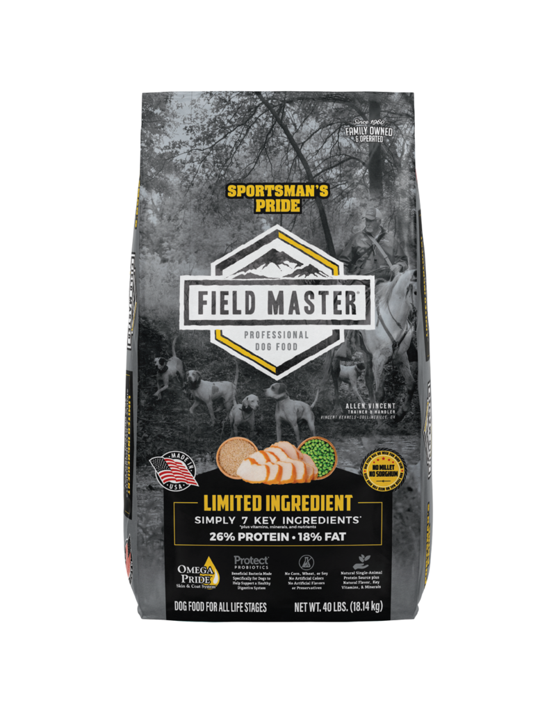 Sportsman's Pride Field Master Limited Ingredient Dog Food Turkey 40 Lb